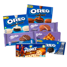 Milka of Oreo koek*